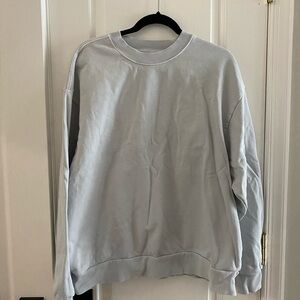 SKIMS Light Blue Heavyweight Crewneck Sweatshirt